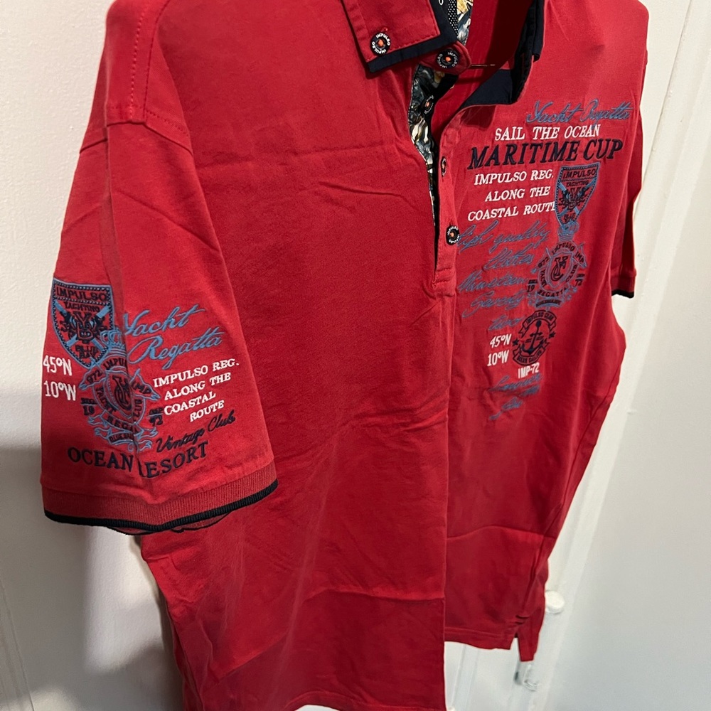 IMPULSO ITALY VINTAGE shirt cotton MEN LIKE NEW - Picture 6 of 11